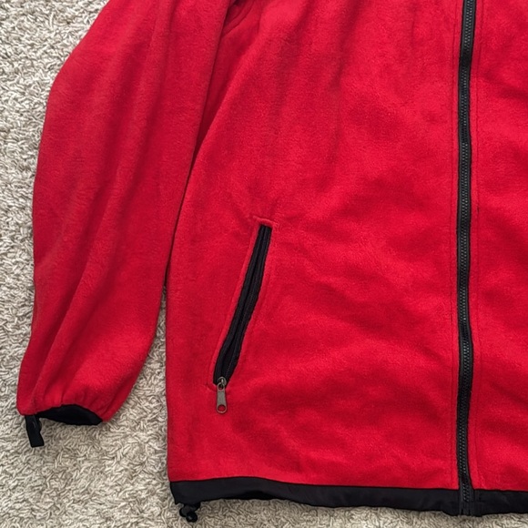 EUC Men’s The North Face Red/Black Summit Series Core Windstopper Jacket Size XL - Picture 3 of 11